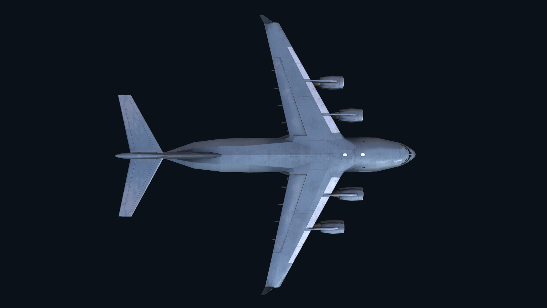 Asset - Army - C17 Globemaster III 3D MODEL REALISTIC Low-poly 3D model_19