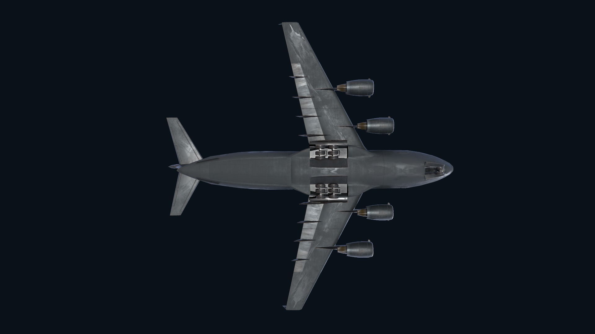 Asset - Army - C17 Globemaster III 3D MODEL REALISTIC Low-poly 3D model_10