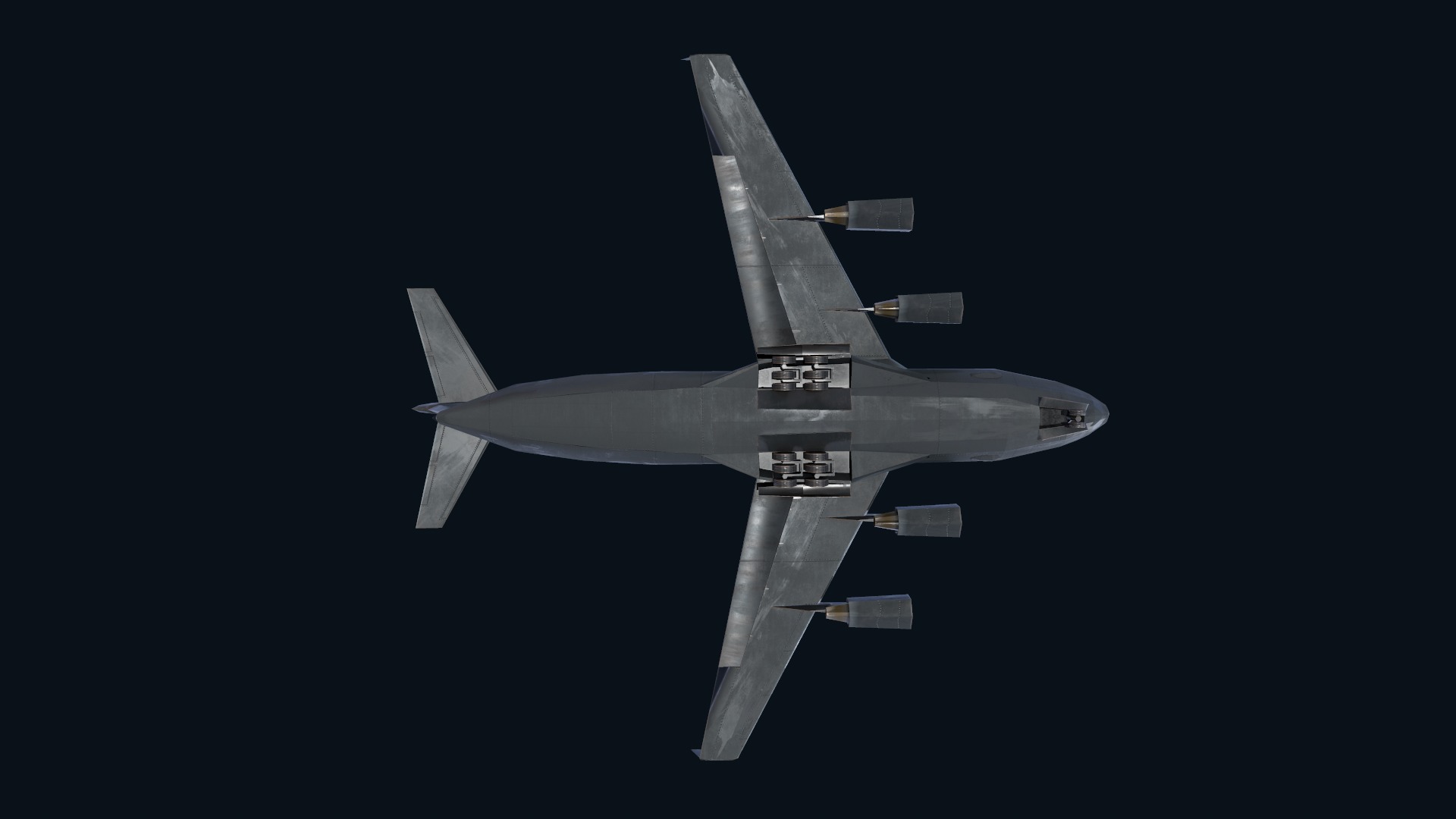 Asset - Army - C17 Globemaster III 3D MODEL REALISTIC Low-poly 3D model_40