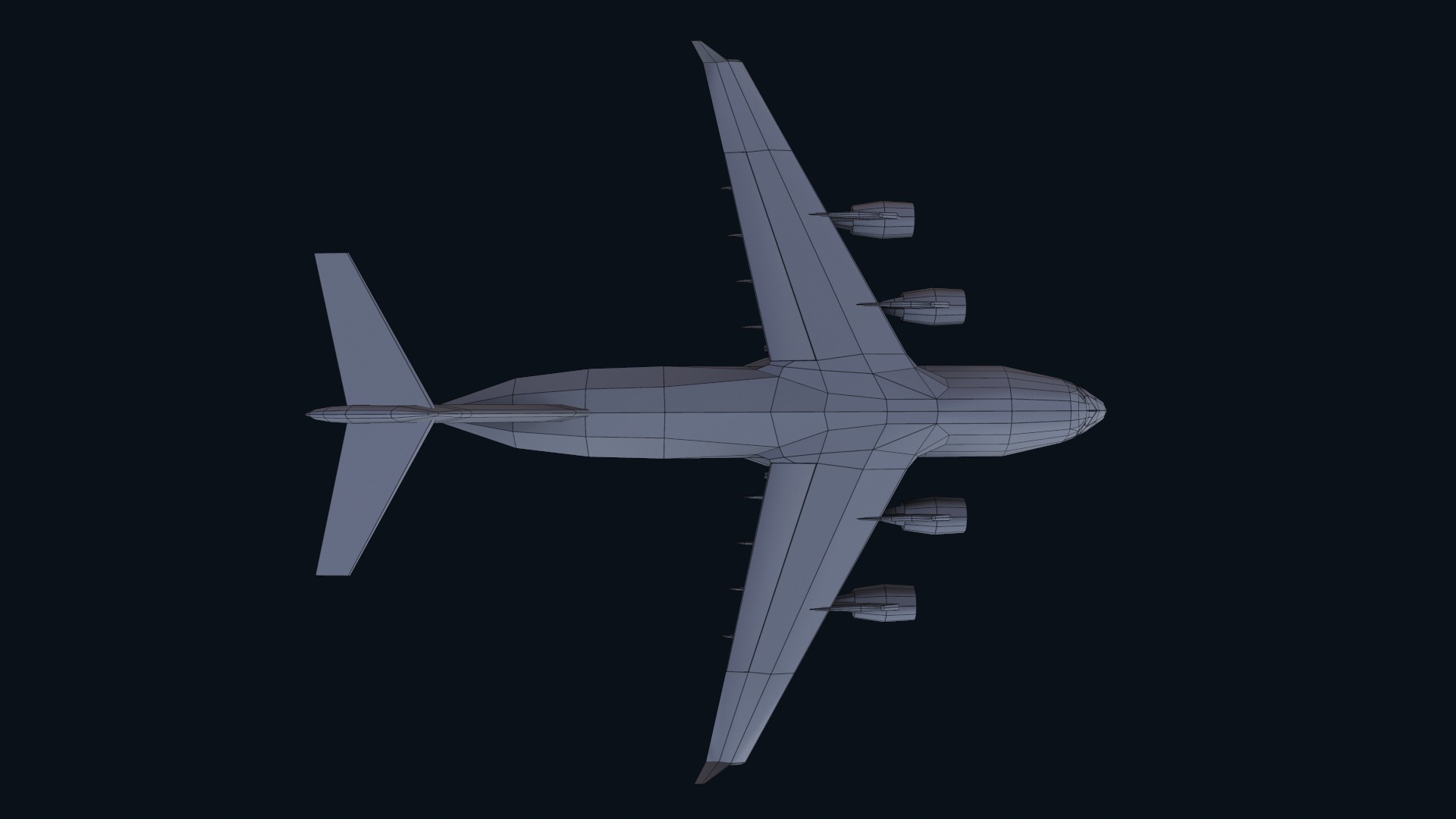 Asset - Army - C17 Globemaster III 3D MODEL REALISTIC Low-poly 3D model_24