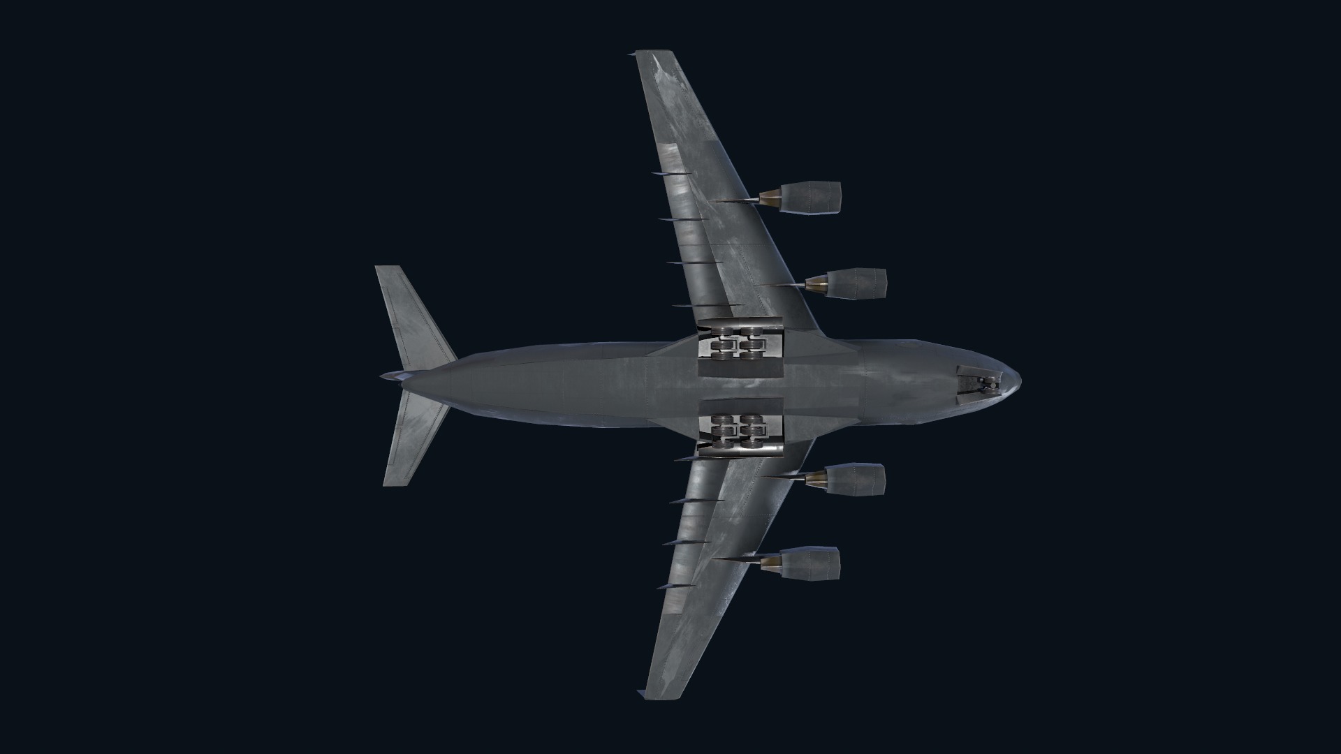 Asset - Army - C17 Globemaster III 3D MODEL REALISTIC Low-poly 3D model_30