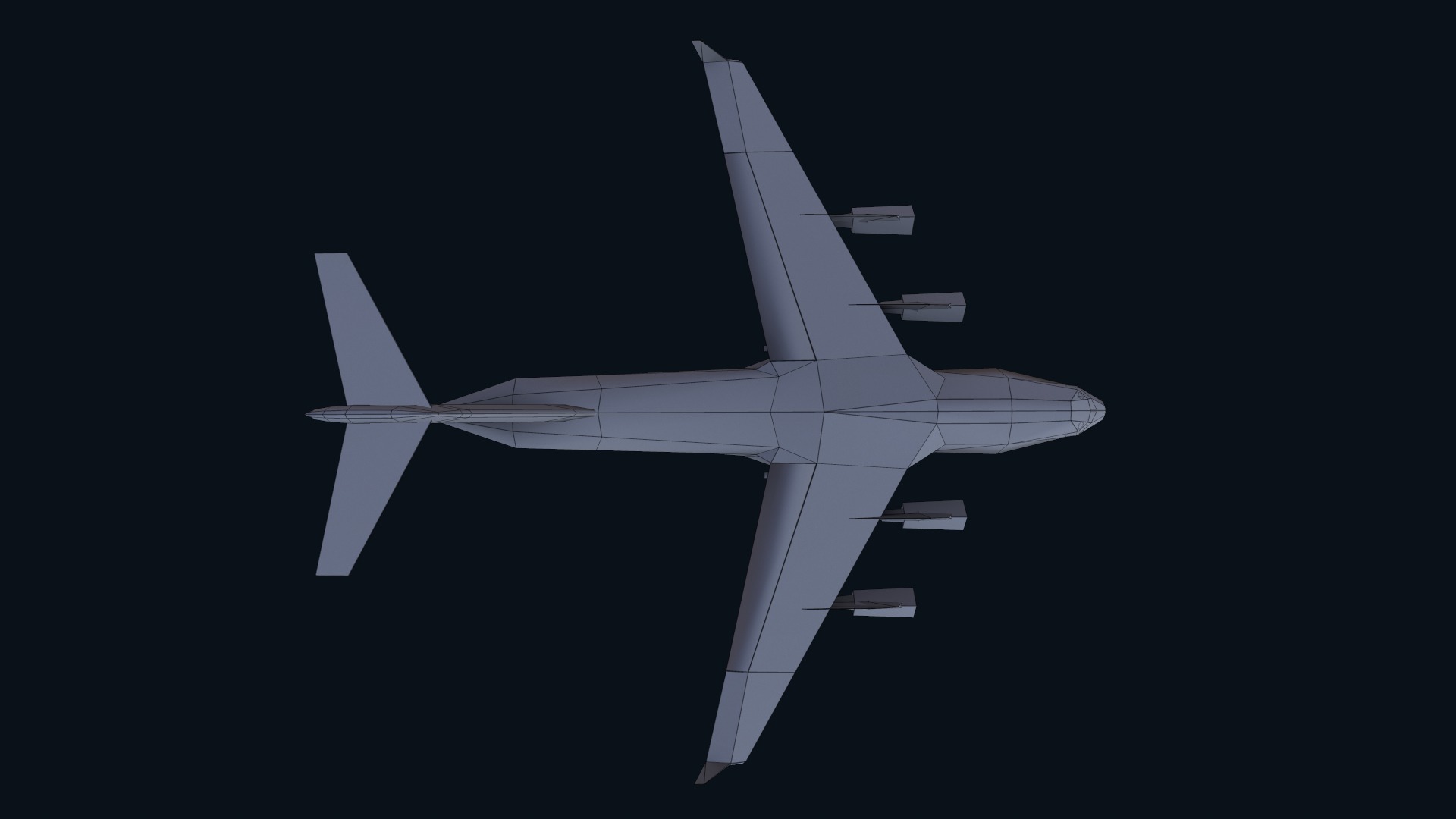 Asset - Army - C17 Globemaster III 3D MODEL REALISTIC Low-poly 3D model_54