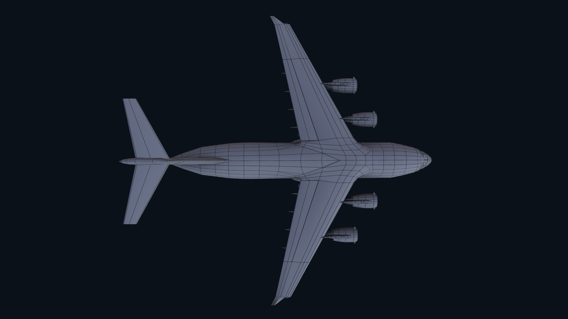 Asset - Army - C17 Globemaster III 3D MODEL REALISTIC Low-poly 3D model_14