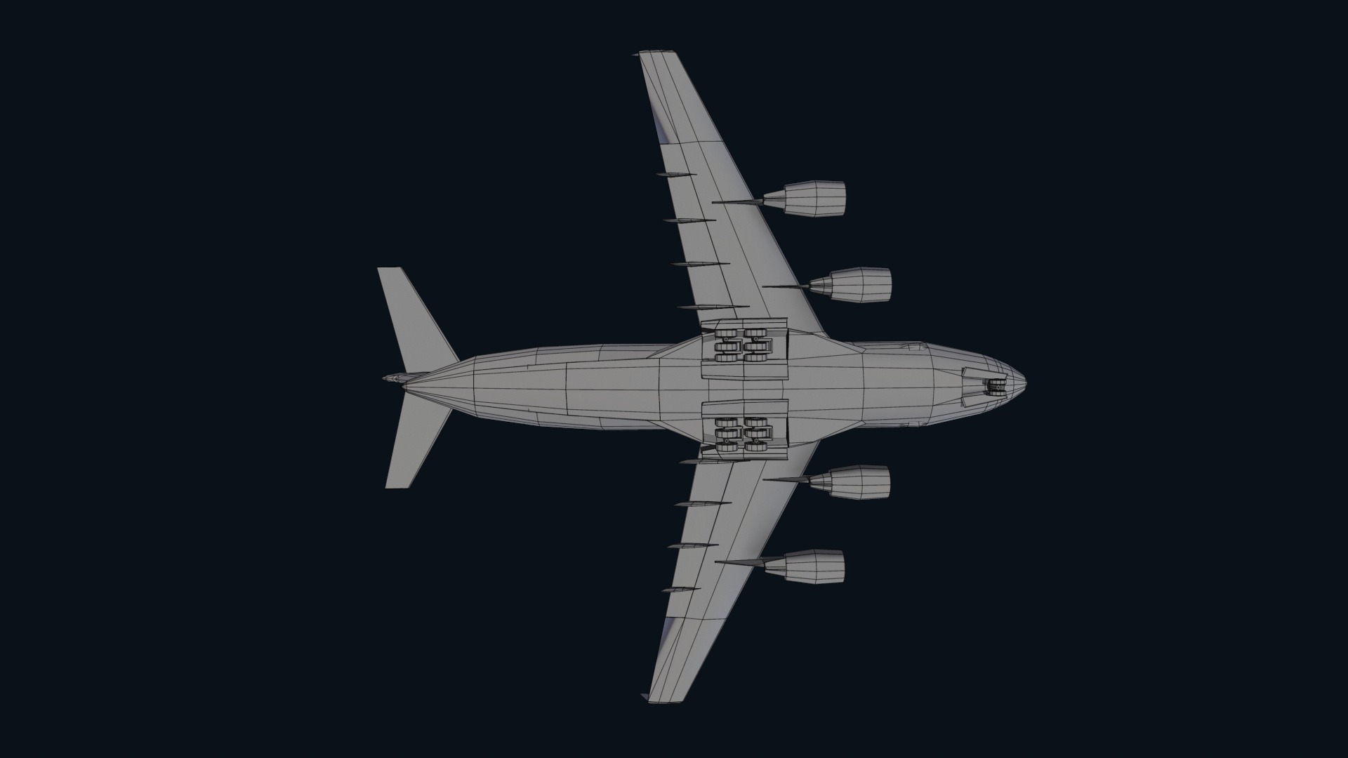 Asset - Army - C17 Globemaster III 3D MODEL REALISTIC Low-poly 3D model_25