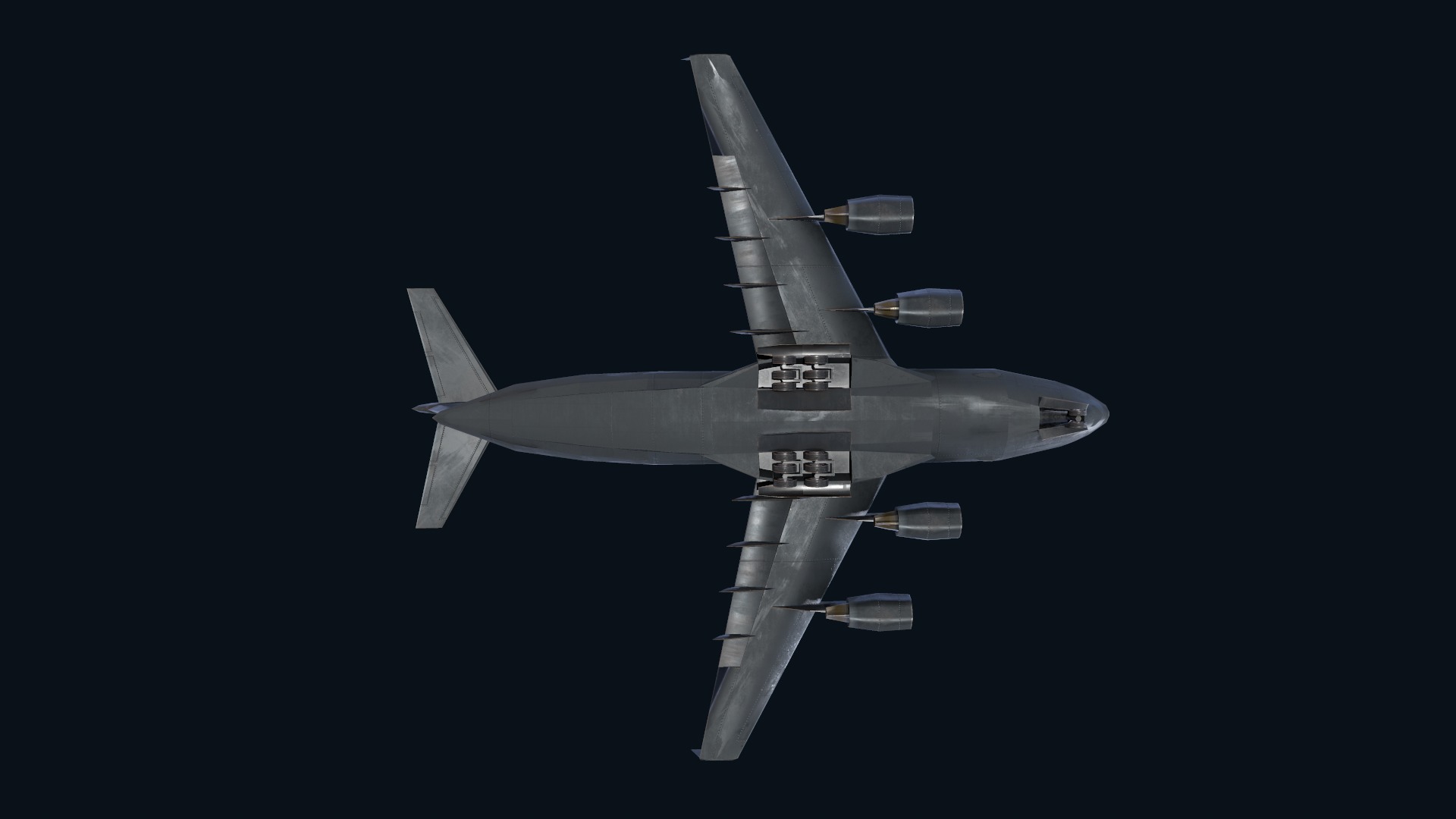 Asset - Army - C17 Globemaster III 3D MODEL REALISTIC Low-poly 3D model_20