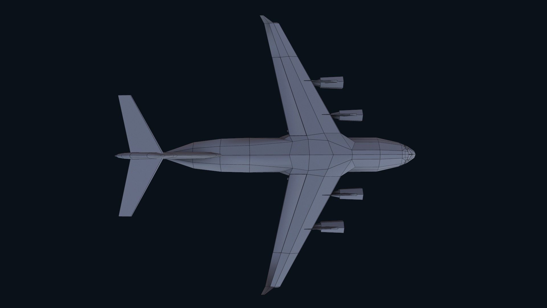 Asset - Army - C17 Globemaster III 3D MODEL REALISTIC Low-poly 3D model_44
