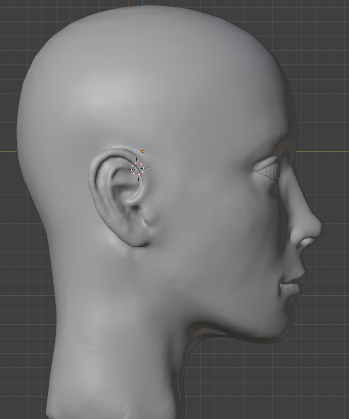 female head high poly blender and fbx free 3D model | CGTrader