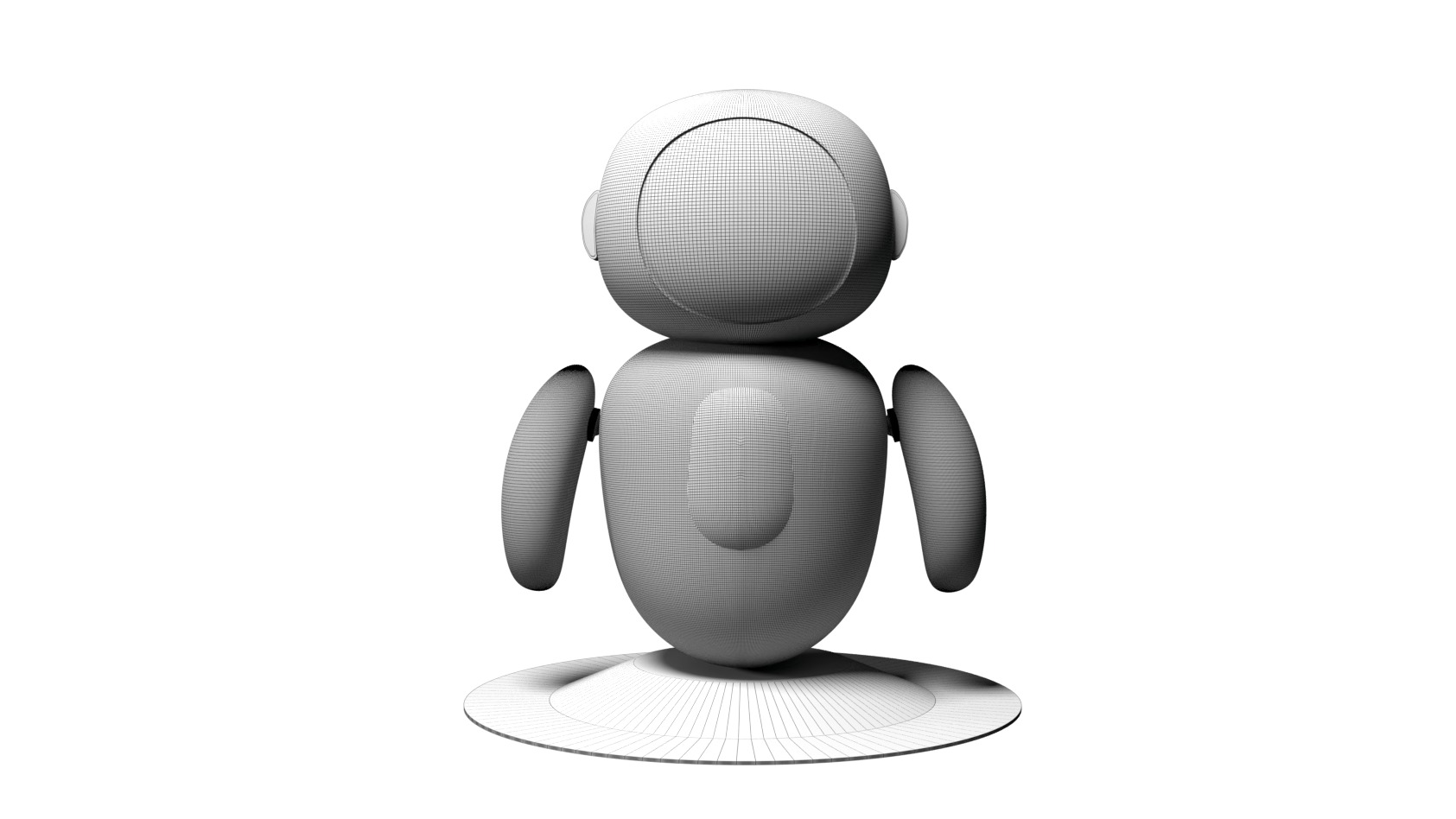 Eilik robot 3D model_2