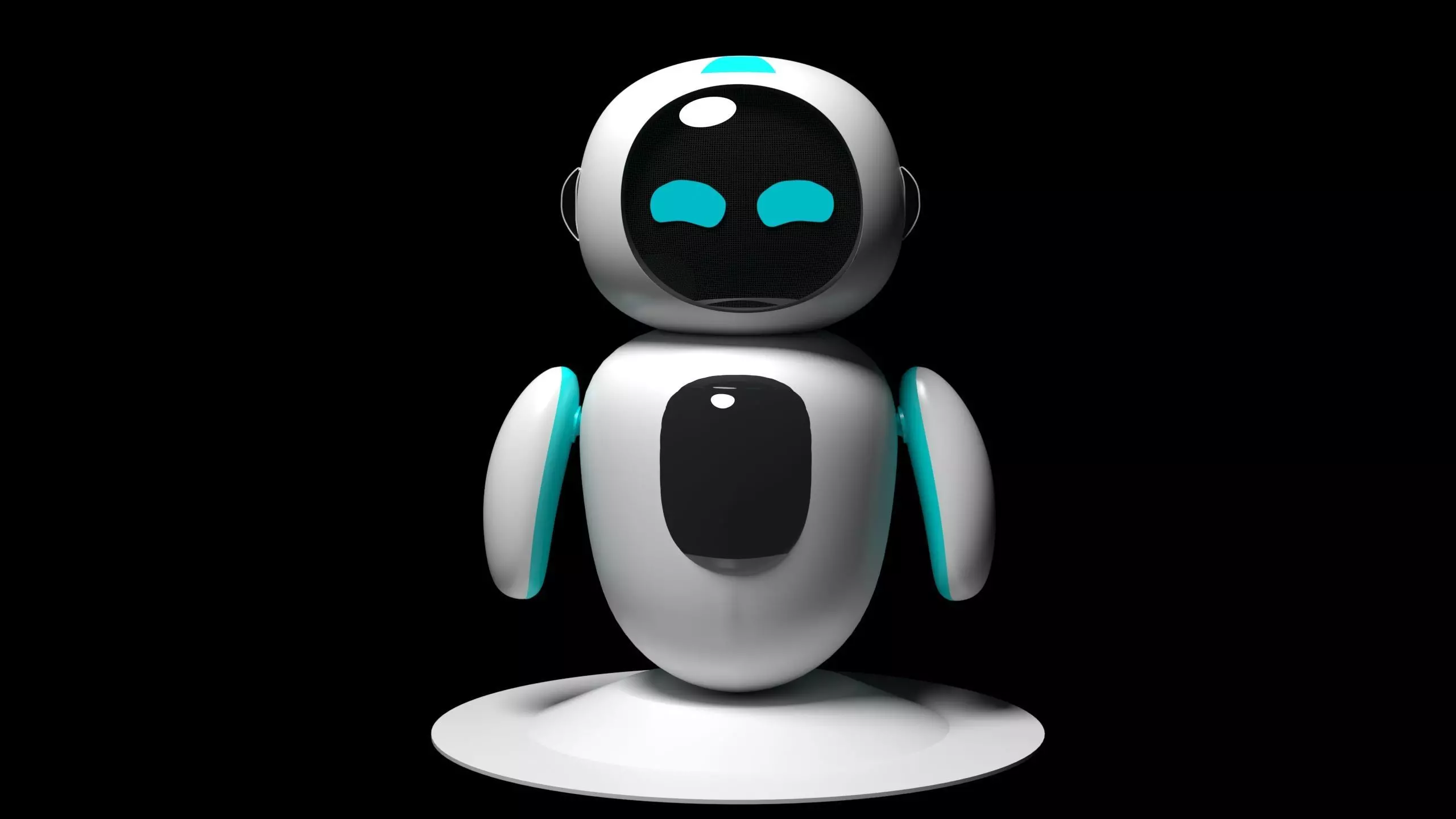 Eilik robot 3D model_0
