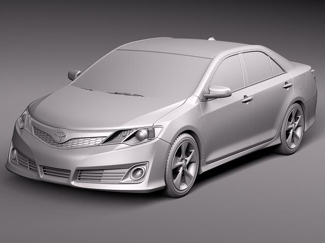 Toyota camry 3d model