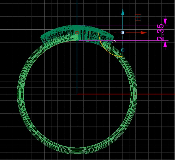 heart ring 24 3D print model_11