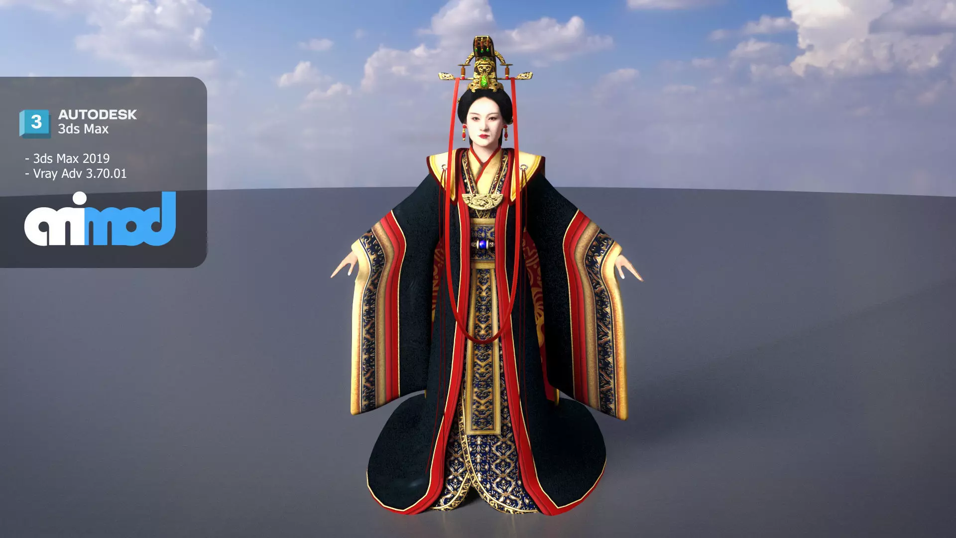 Chinese Empresses 0002 3D model