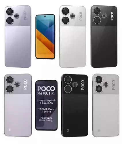 Xiaomi Poco M6 4G and M6 Plus 5G