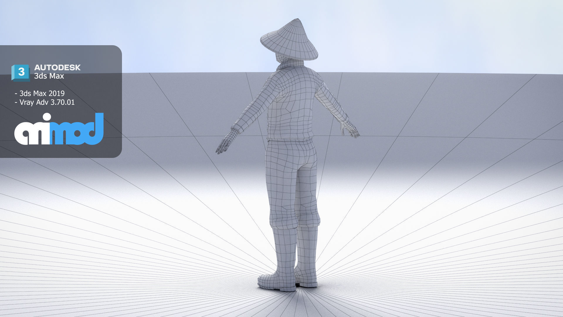Farmer 3D model_9