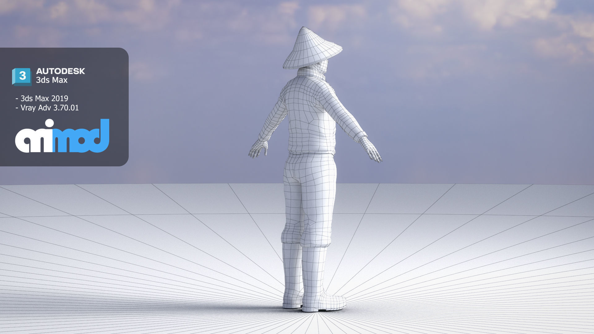 Farmer 3D model_8