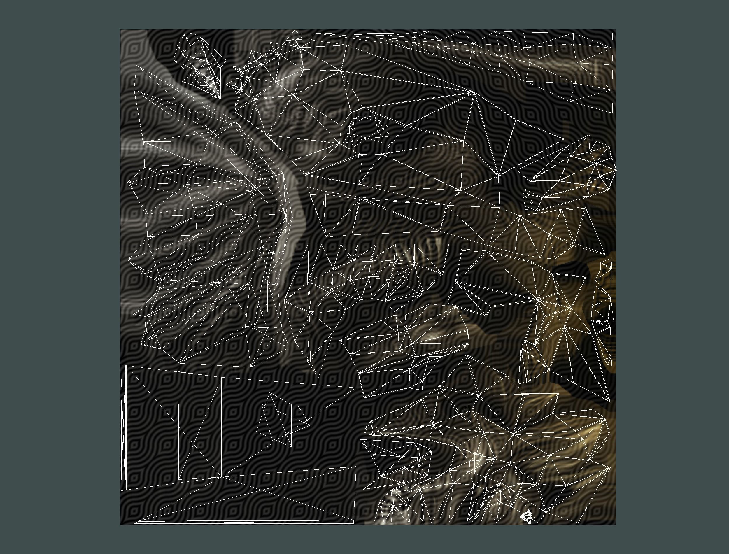 Statue Pedestal of the Golden Dragon Low-poly 3D model_34