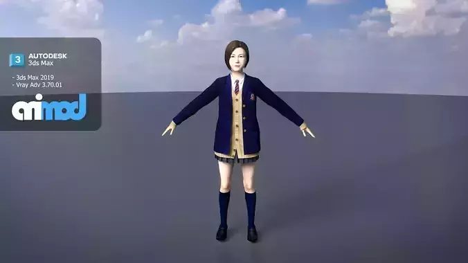 Japanese High School Girl 0001