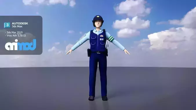 Japanese Police Woman 0002