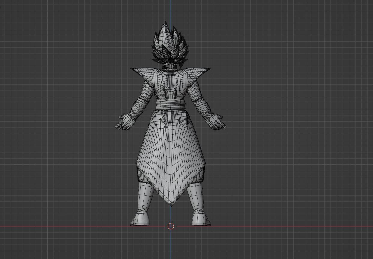 Fusion Zamasu - Dragonball Super 3D model_10
