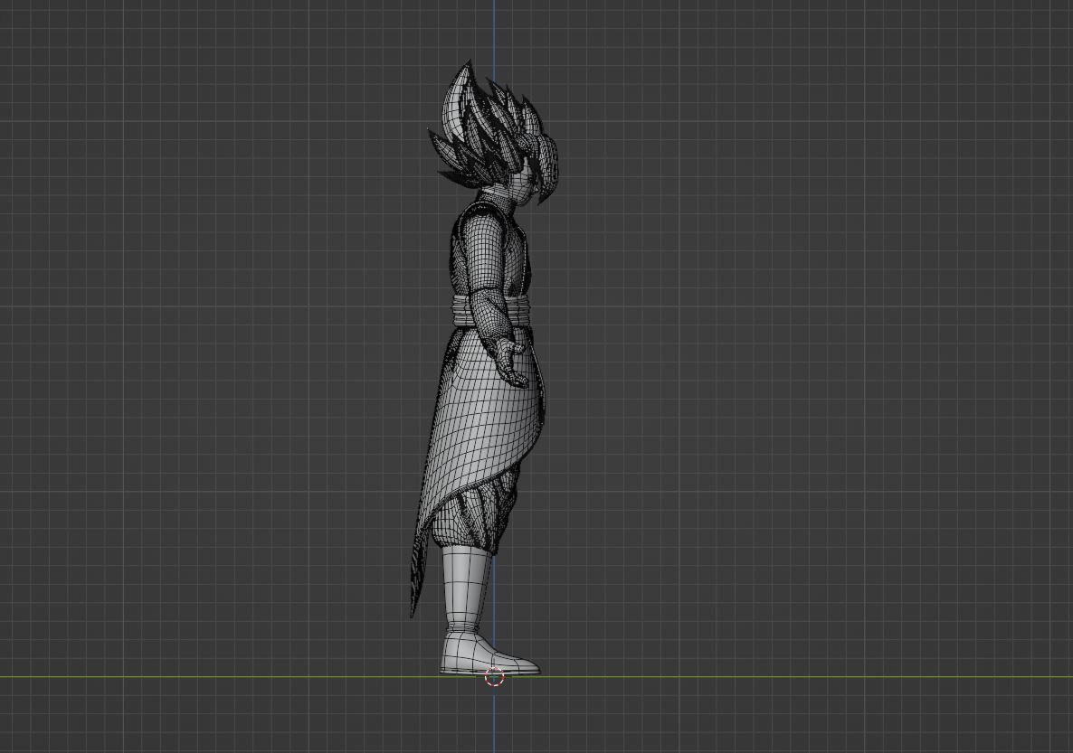 Fusion Zamasu - Dragonball Super 3D model_11