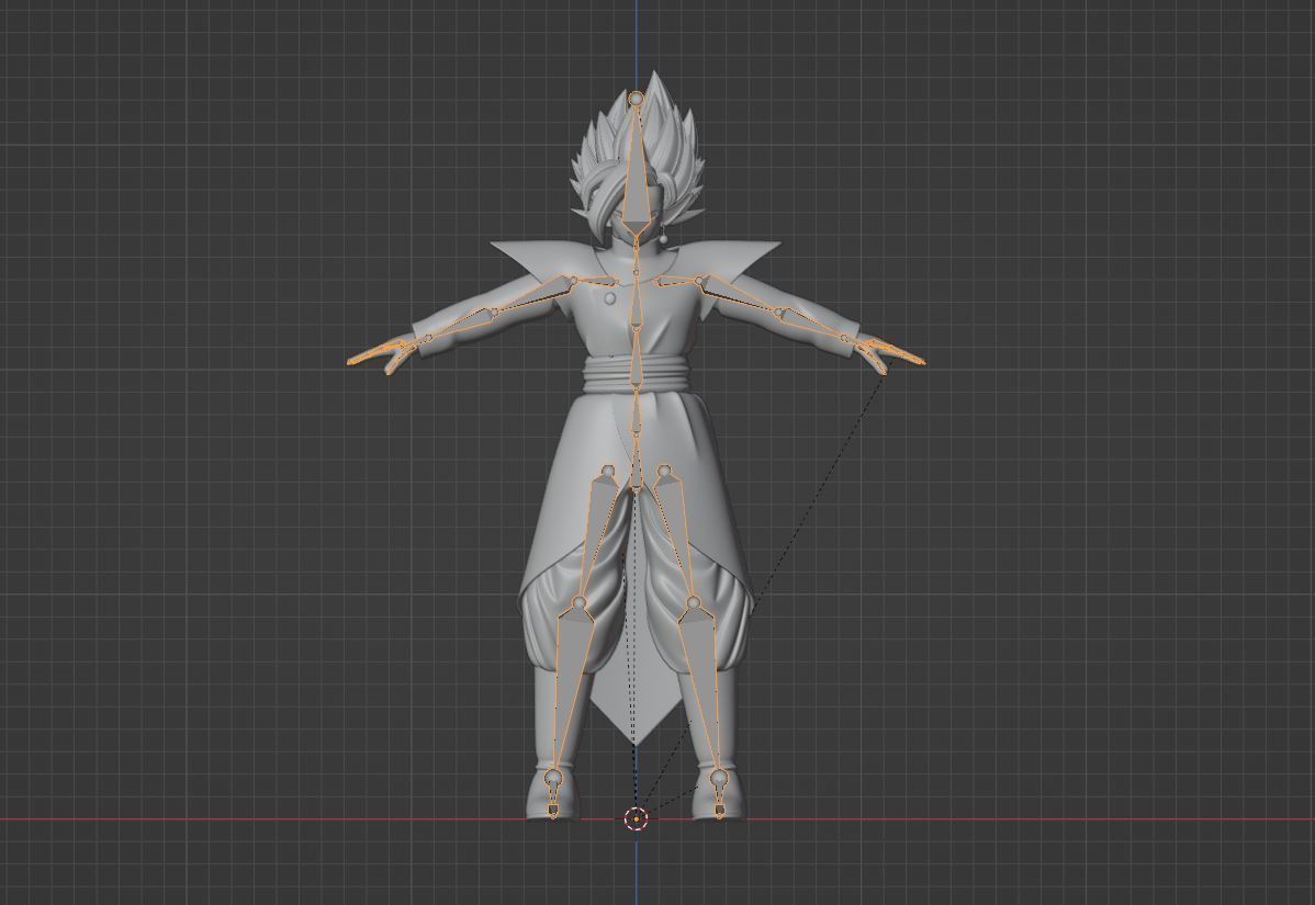 Fusion Zamasu - Dragonball Super 3D model_13