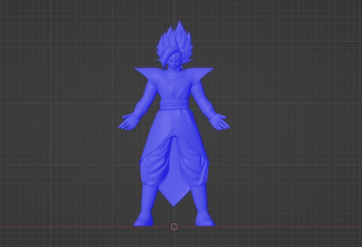 Fusion Zamasu - Dragonball Super 3D model_14