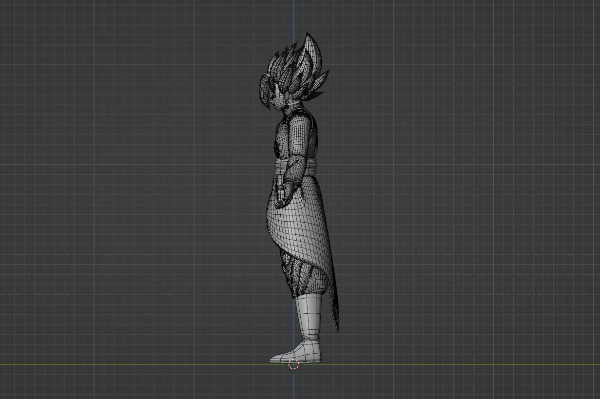 Fusion Zamasu - Dragonball Super 3D model_9