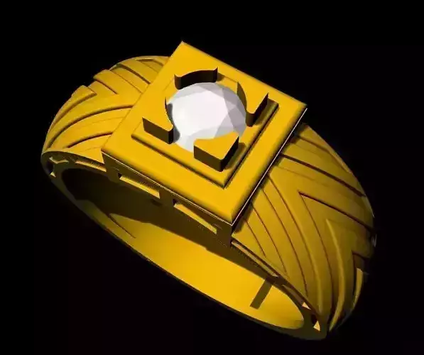 Solitaire Ring 3dm and stl  file