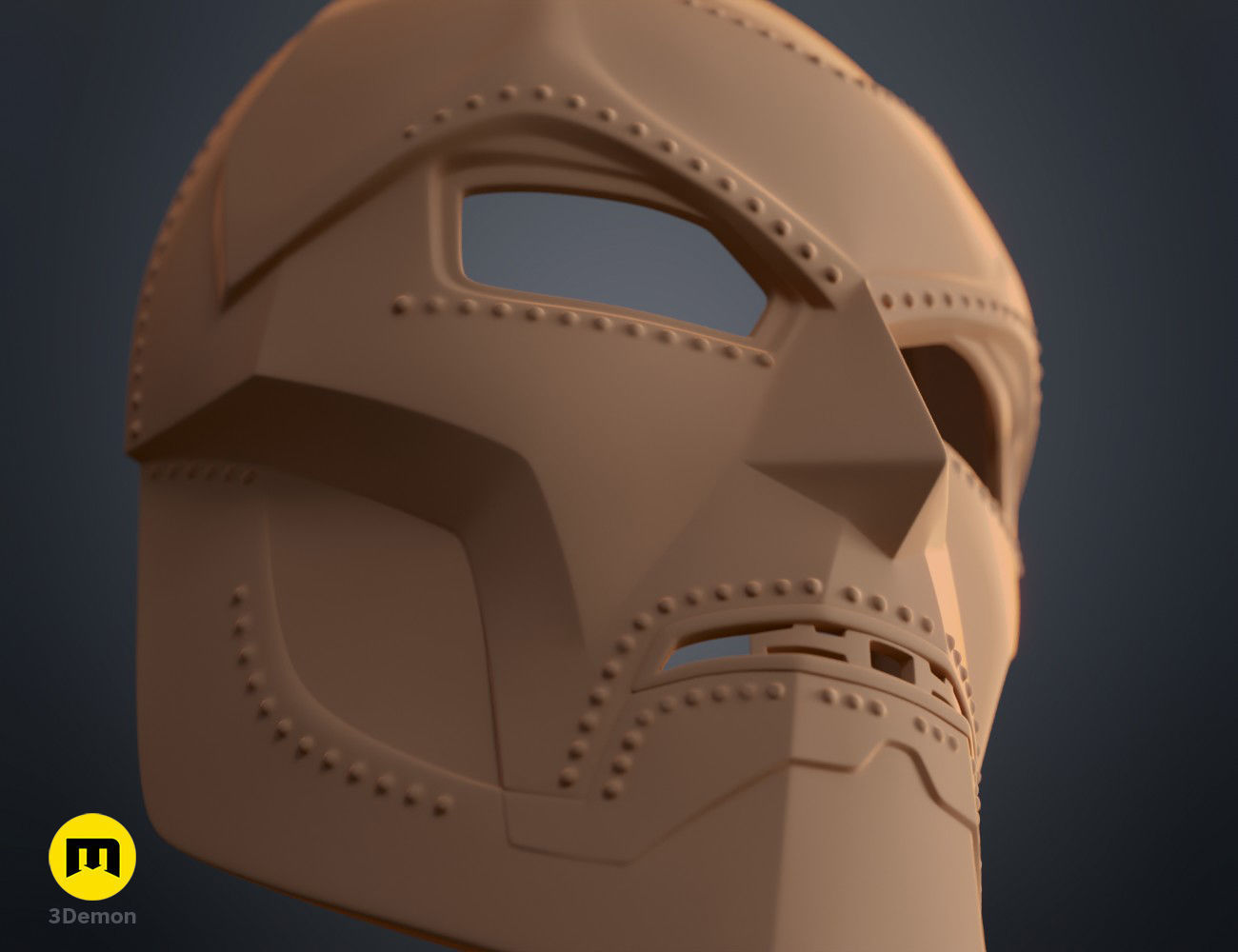 Doctor Doom Mask 3D print model_18