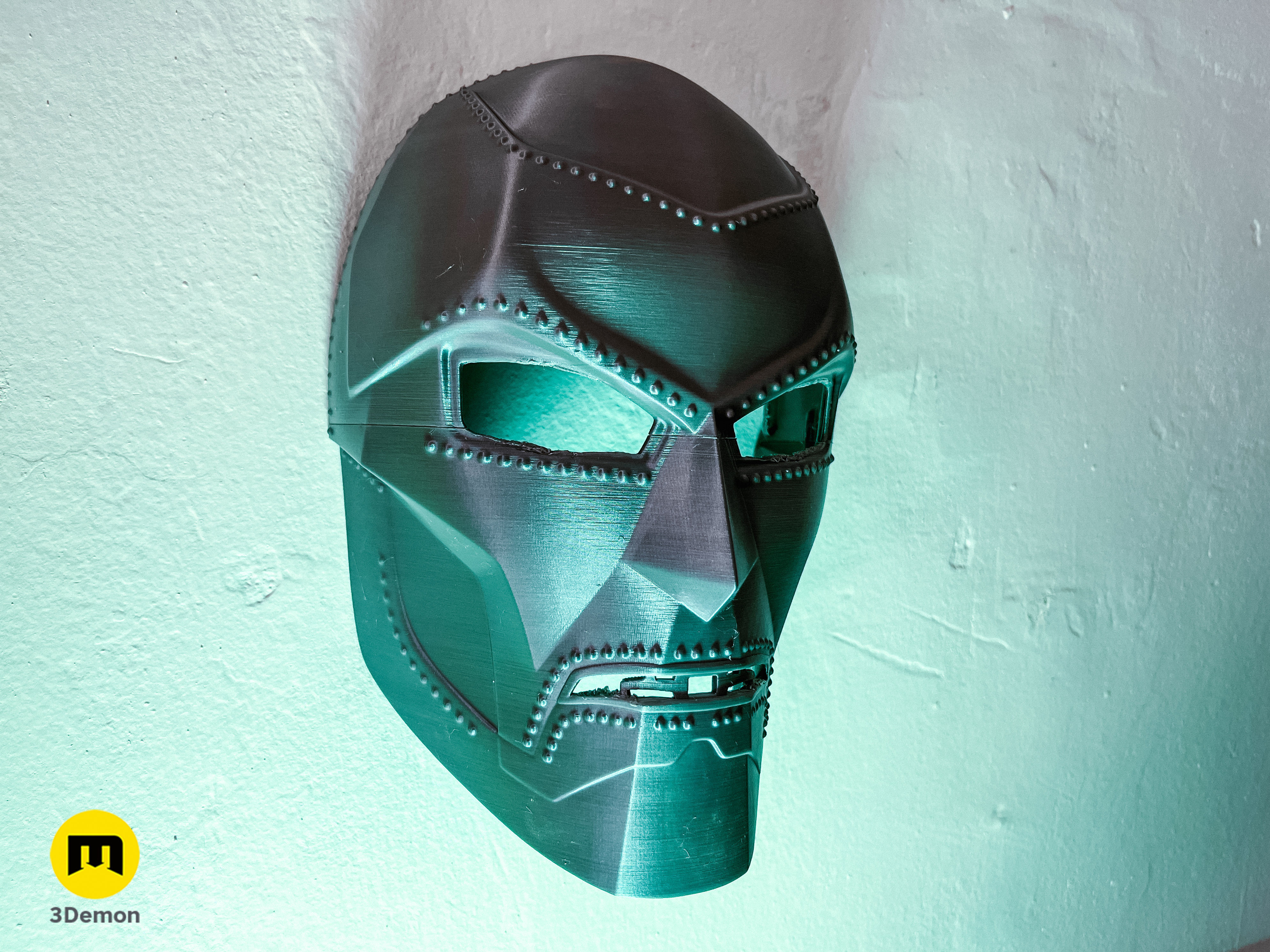 Doctor Doom Mask 3D print model_4