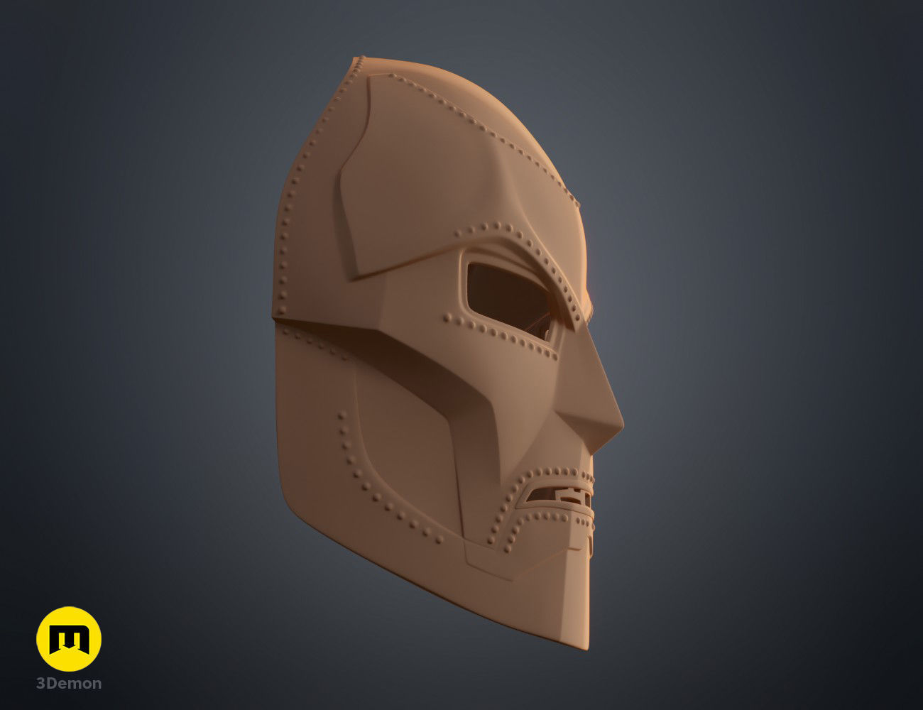 Doctor Doom Mask 3D print model_17