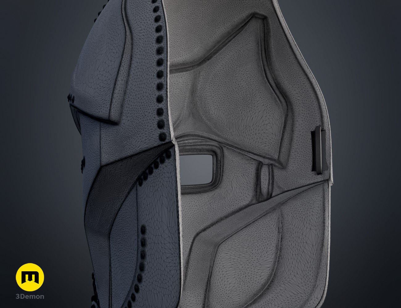 Doctor Doom Mask 3D print model_23