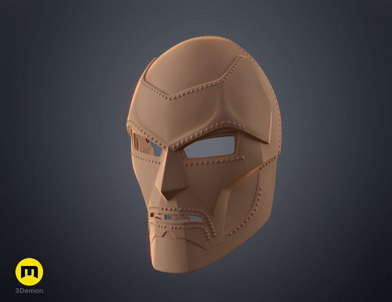 Doctor Doom Mask 3D print model_15