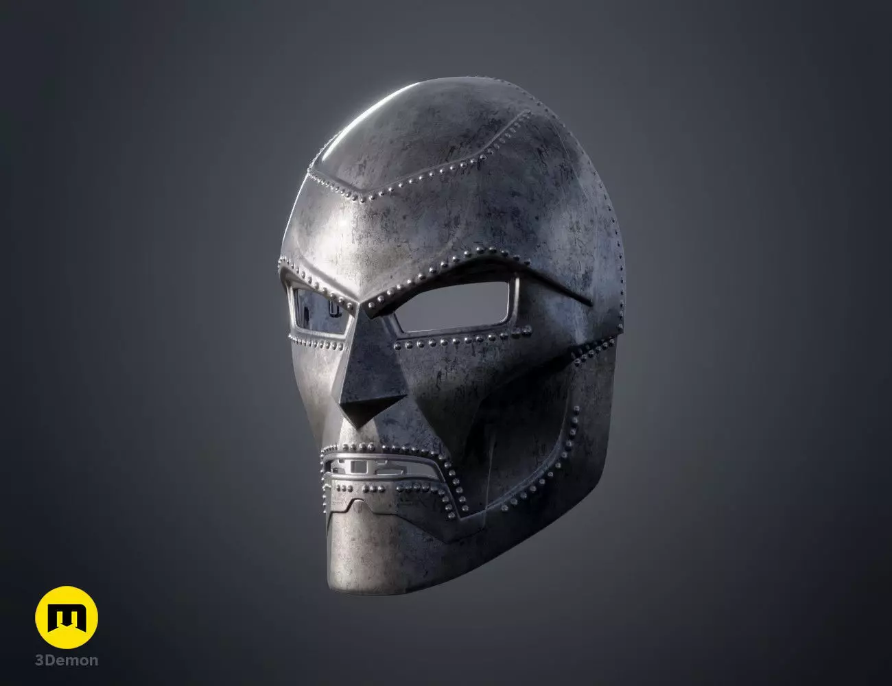 Doctor Doom Mask 3D print model_0