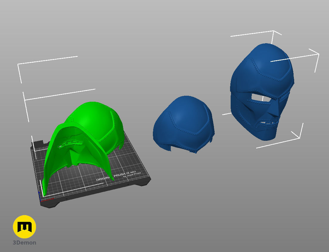 Doctor Doom Mask 3D print model_5
