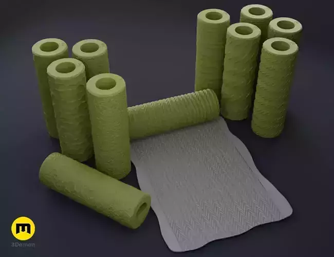 Texture Rollers - Materials 3D print model