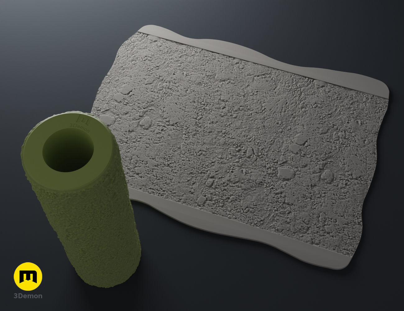Texture Rollers - Materials 3D print model_8