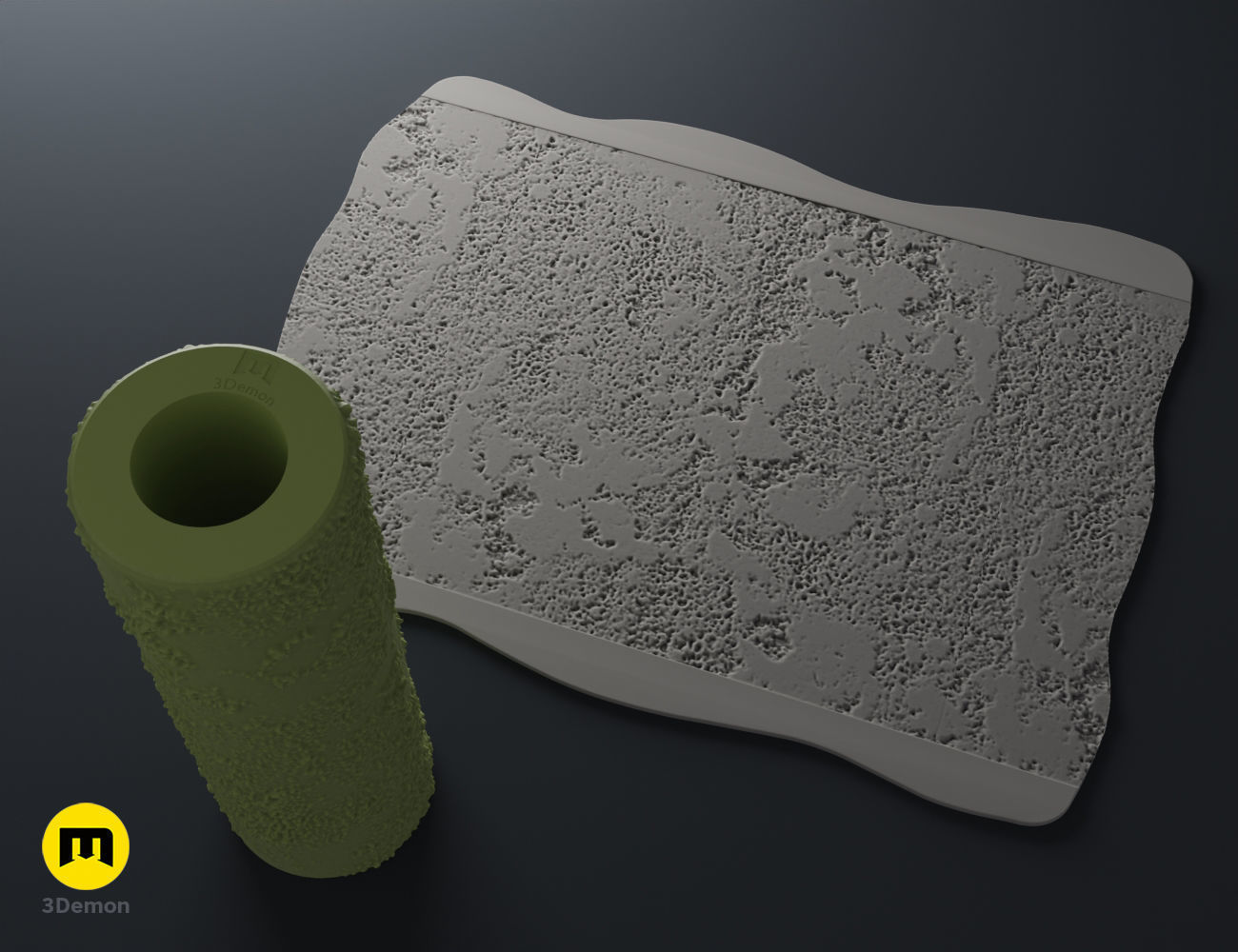 Texture Rollers - Materials 3D print model_11