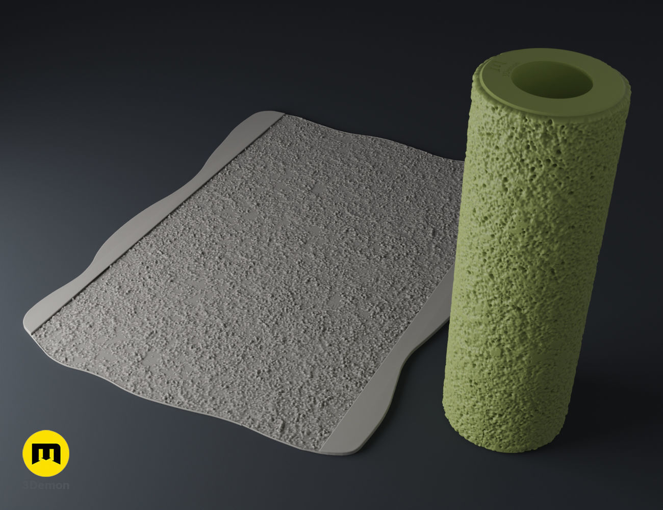Texture Rollers - Materials 3D print model_9