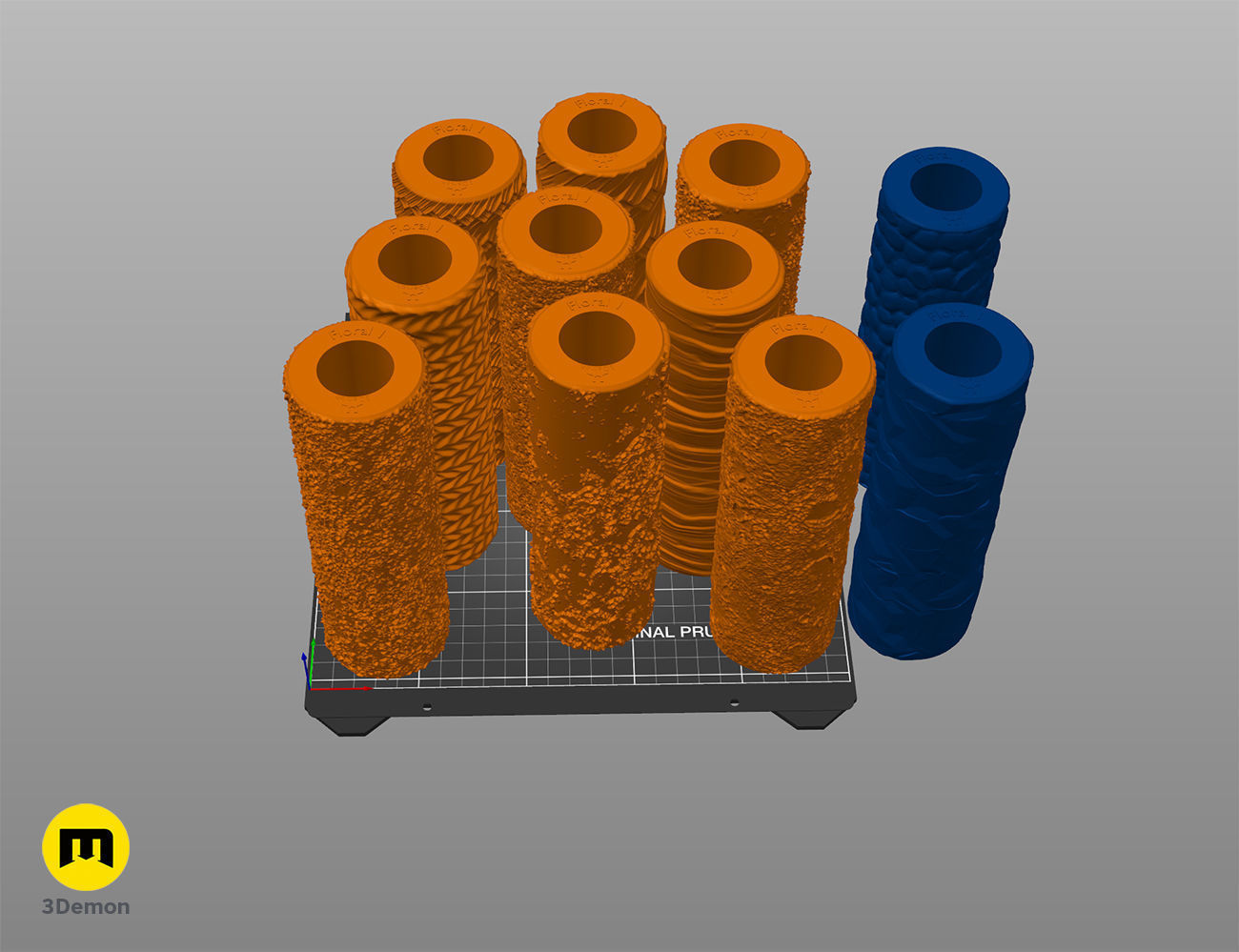 Texture Rollers - Materials 3D print model_7