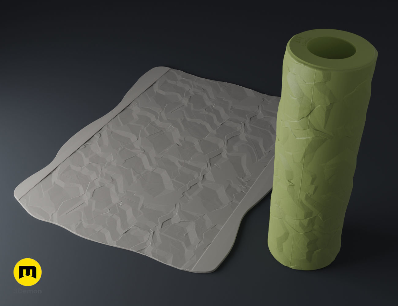 Texture Rollers - Materials 3D print model_12