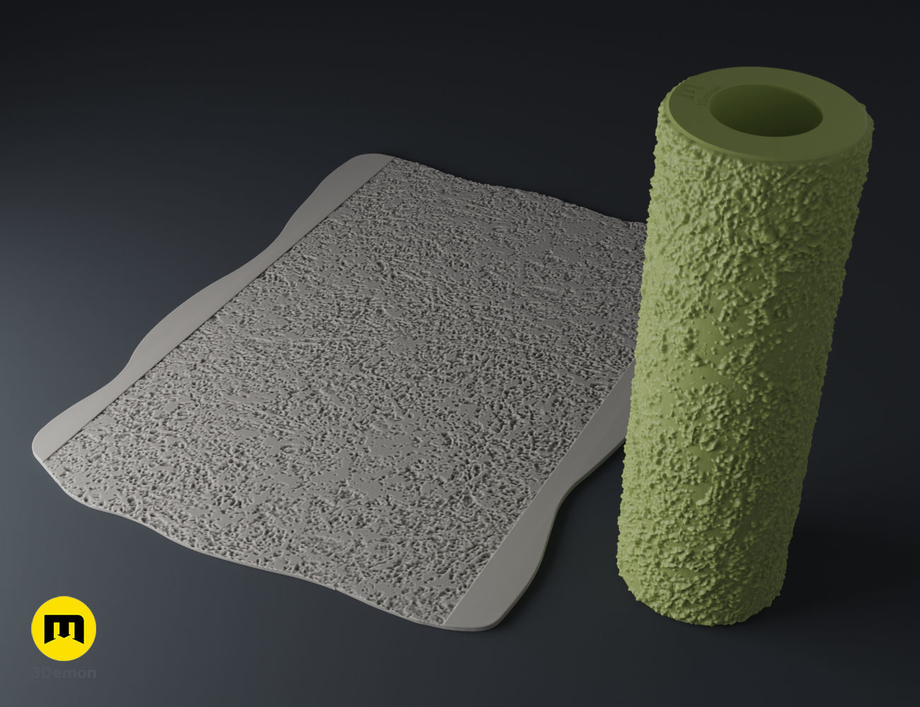 Texture Rollers - Materials 3D print model_18