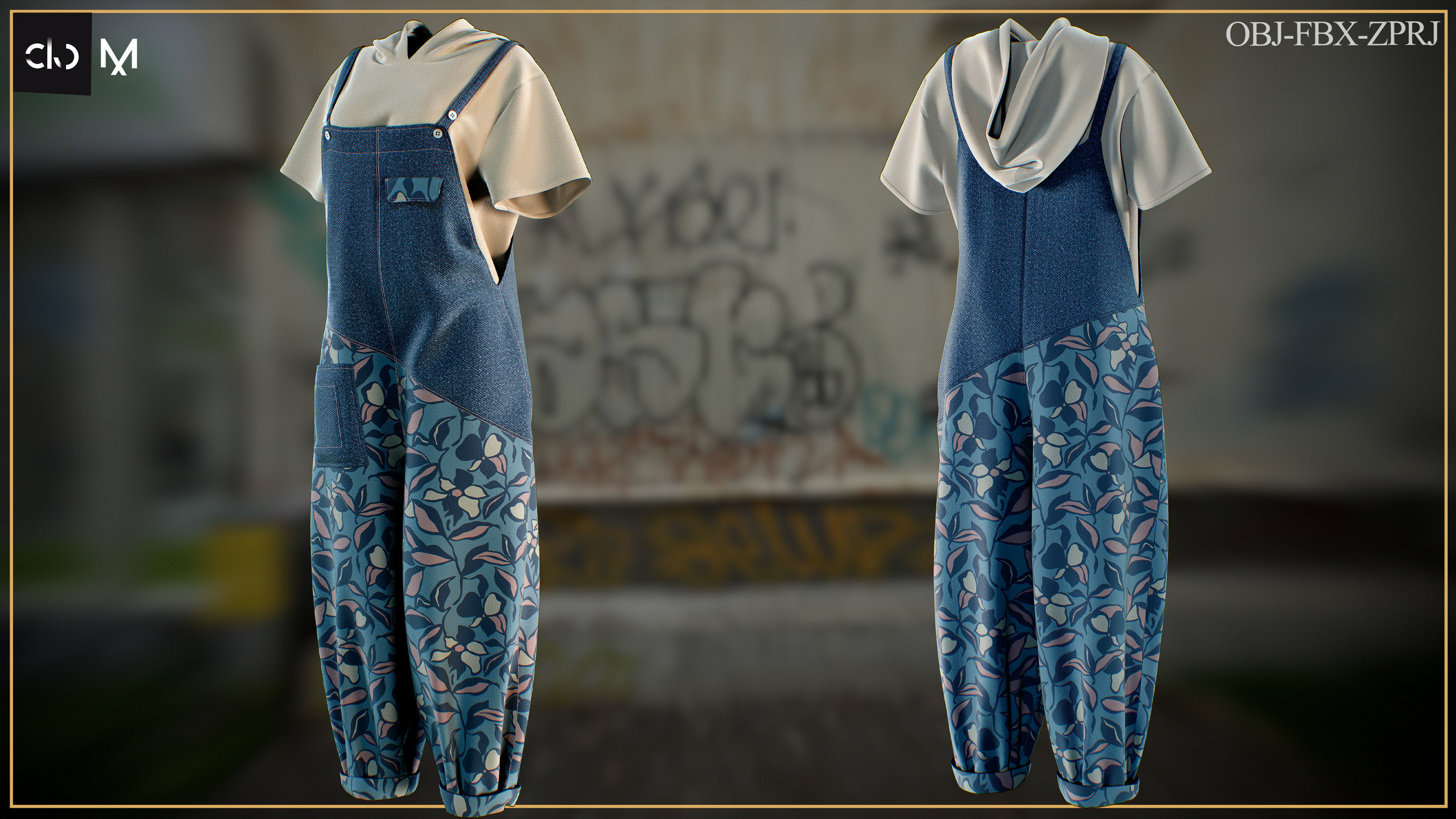 5 Overall Outfit 3D print model_1