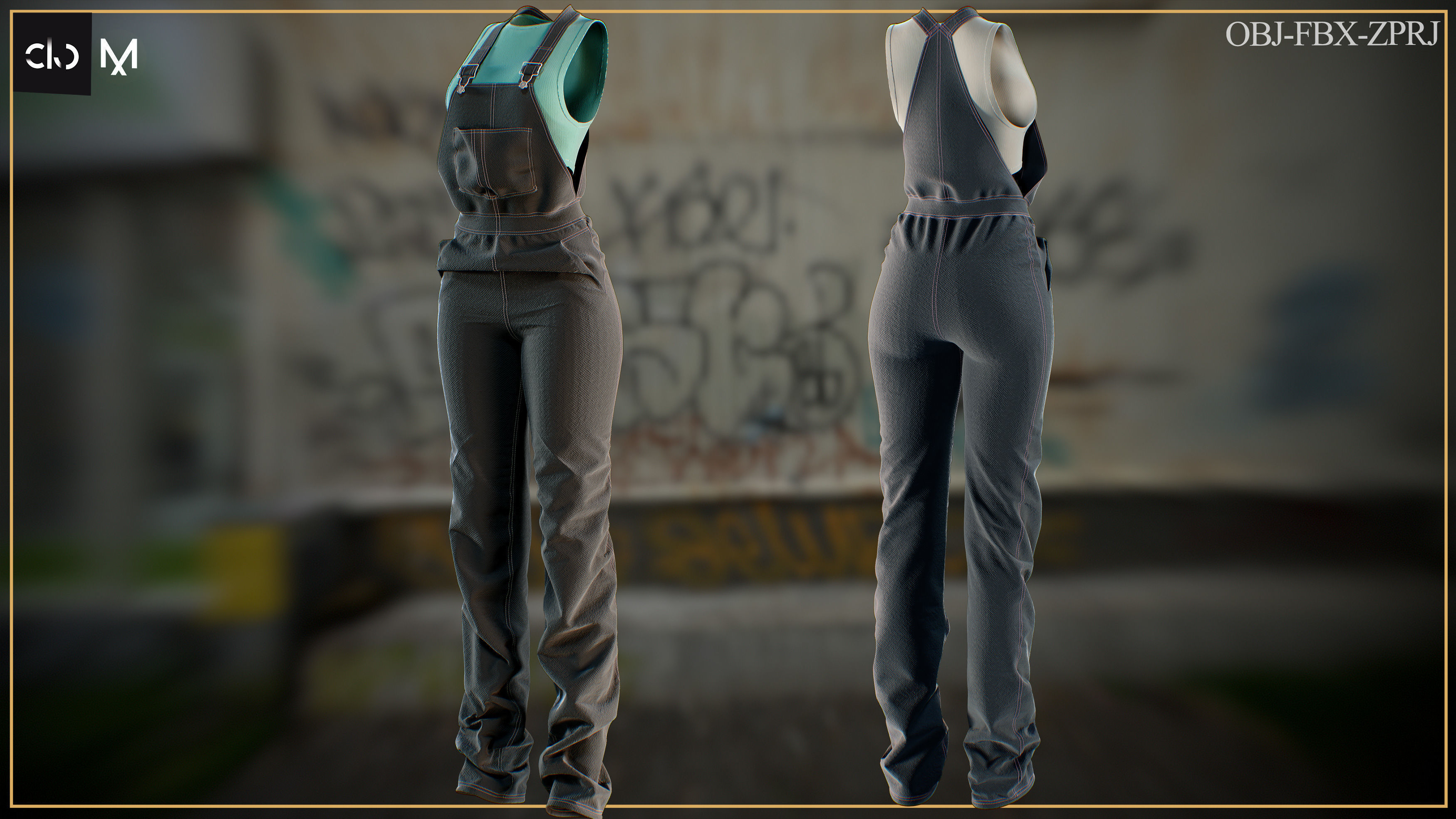 5 Overall Outfit 3D print model_5