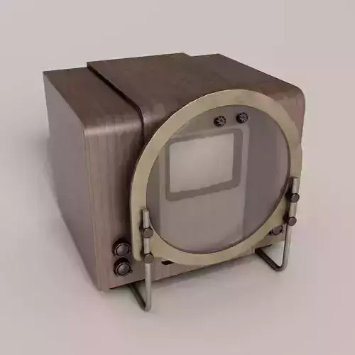 Old TV from USSR KVN-49