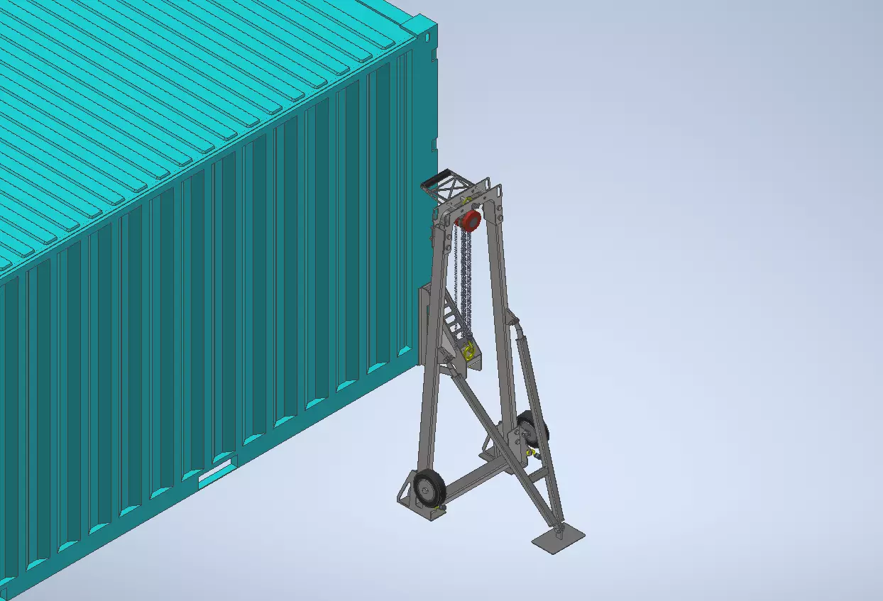 Lifter Container 3D model_0