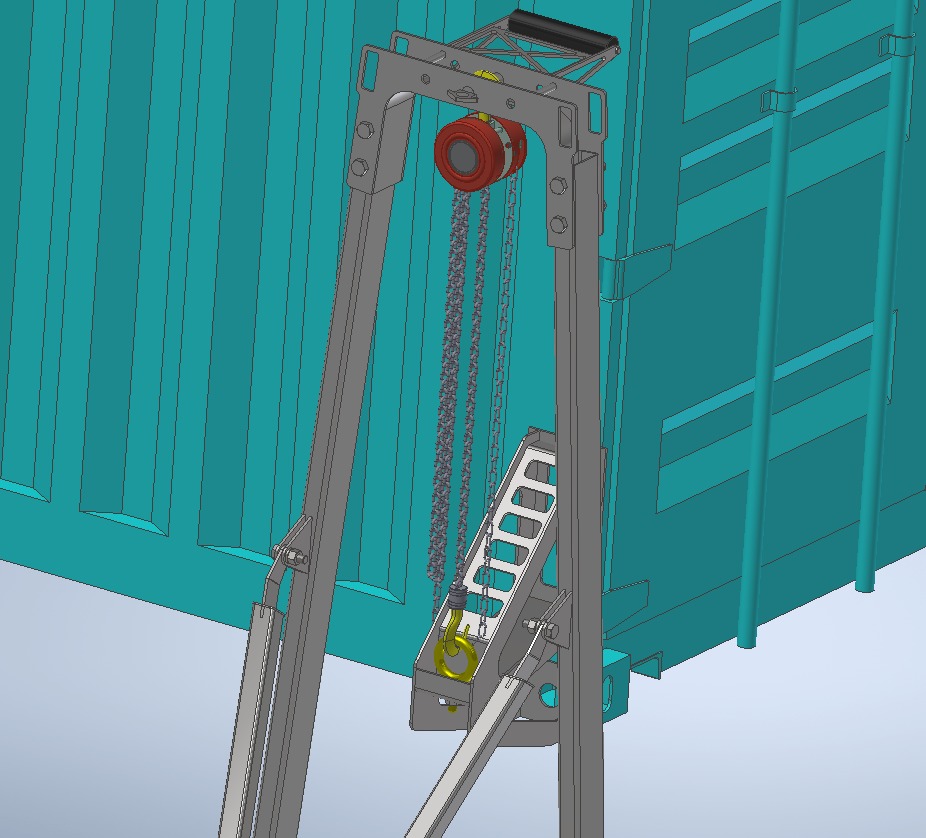 Lifter Container 3D model_9