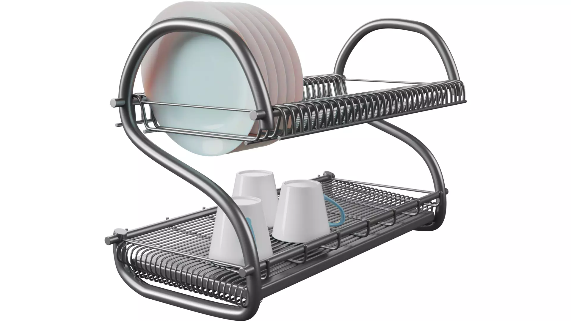 Dish Rack 3D model