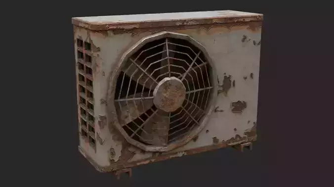 Rusted Air Conditioner