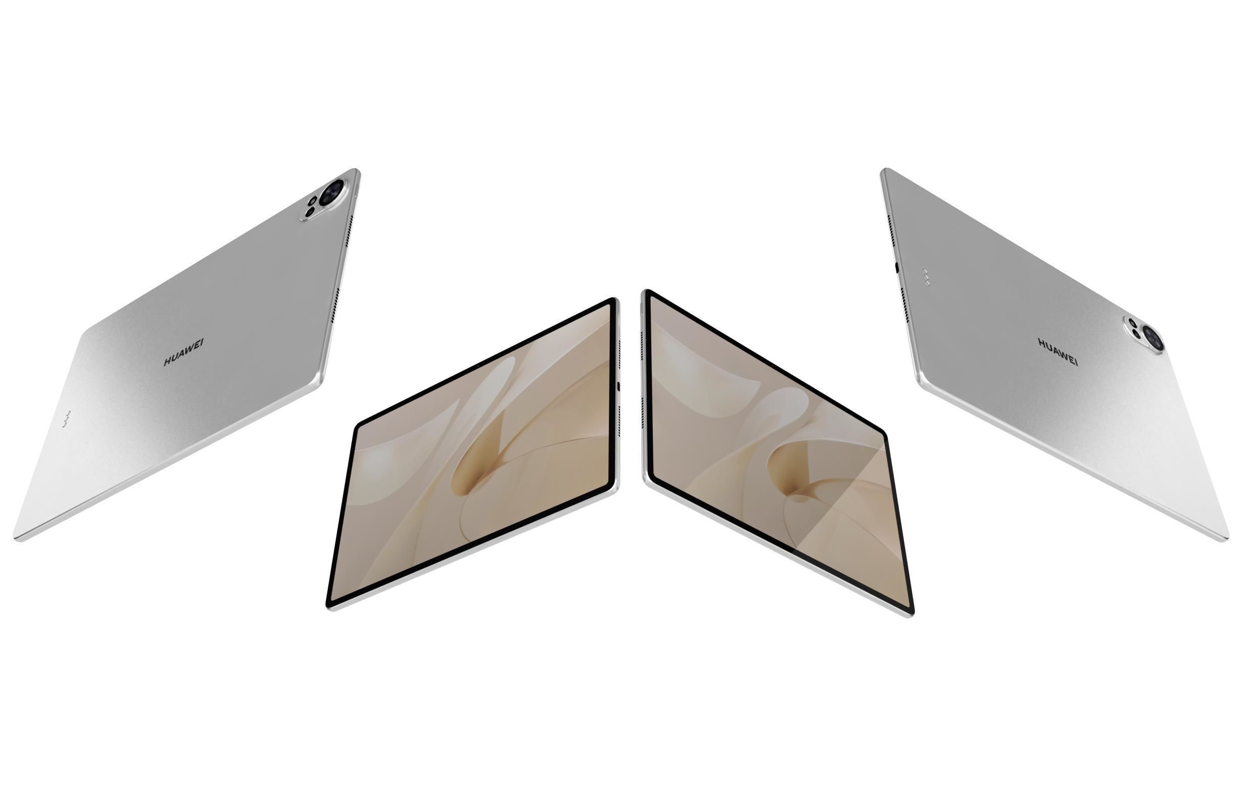 Huawei MatePad Air 12 2024 Feather Sand White 3D model_5